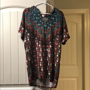 Mara Hoffman tunic dress coverup size small